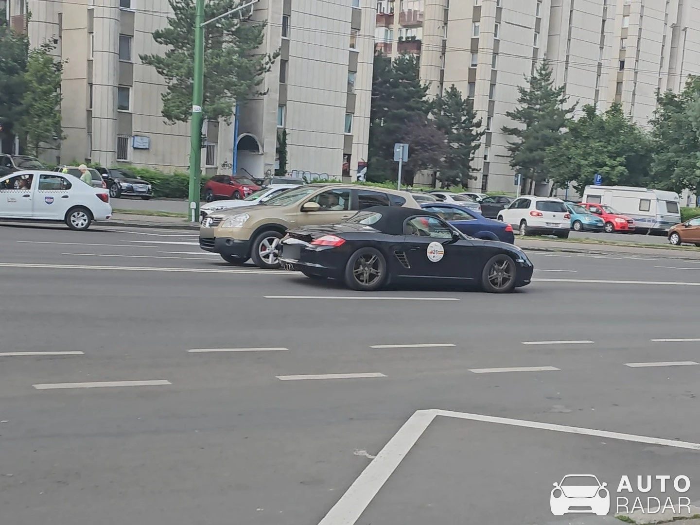 Porsche 987 Boxster spotted in Brașov