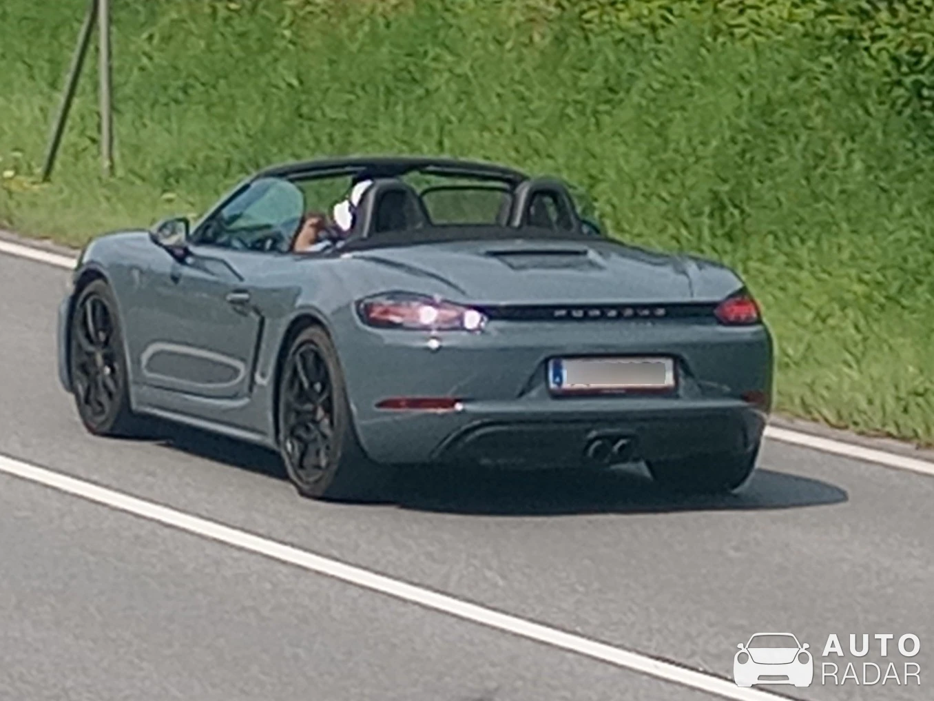 Porsche 718 Boxster spotted in Kaltenbach, Austria