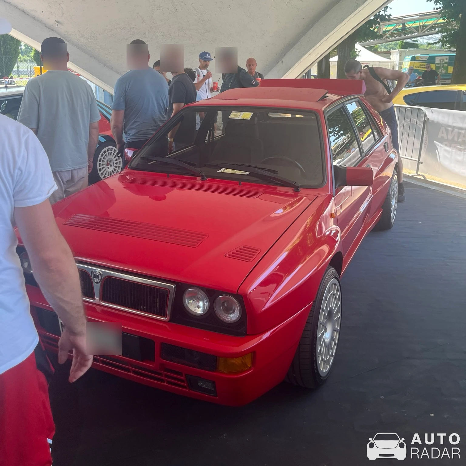 Lancia Delta HF Integrale spotted in Monza