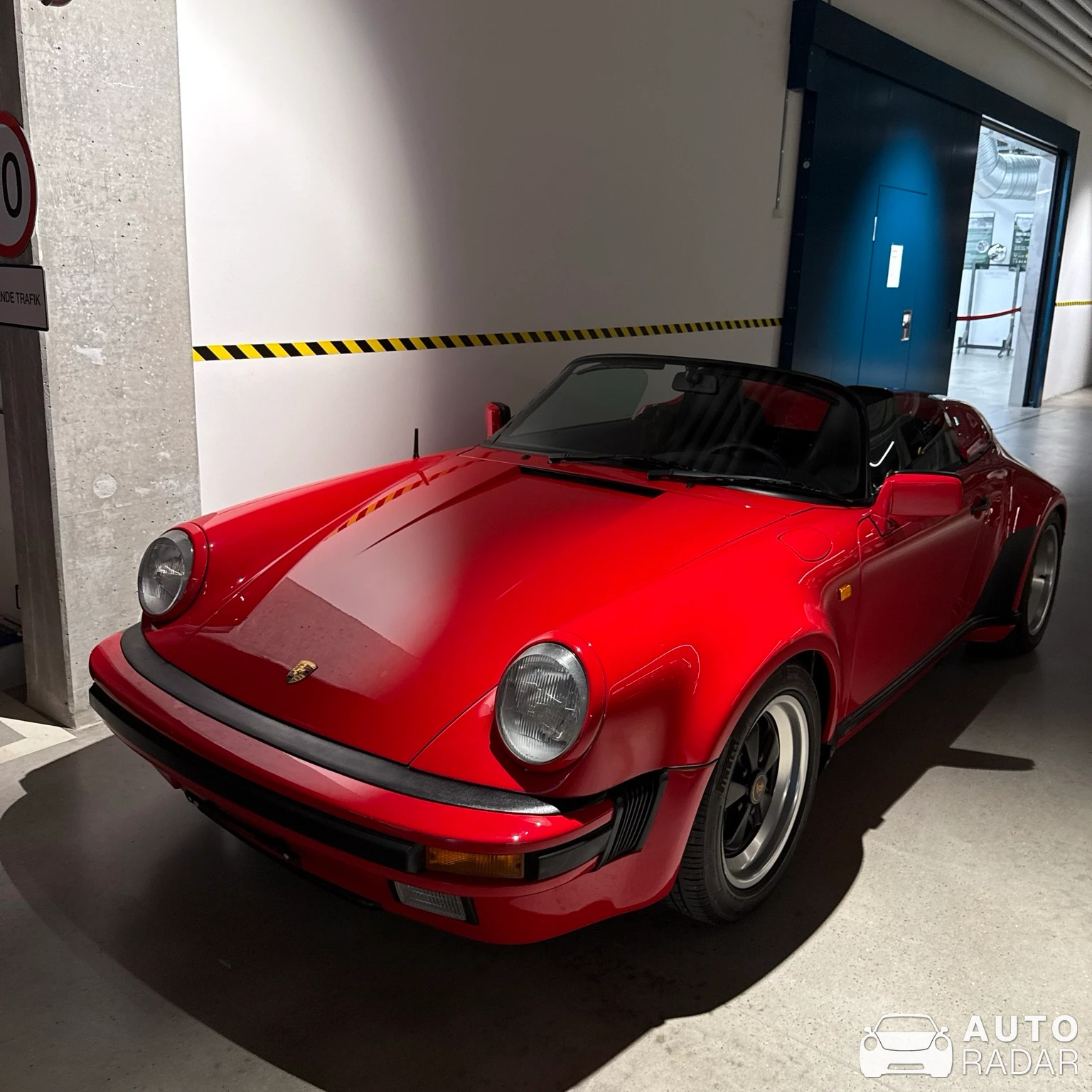 Porsche 930 Speedster spotted in Kongens Lyngby