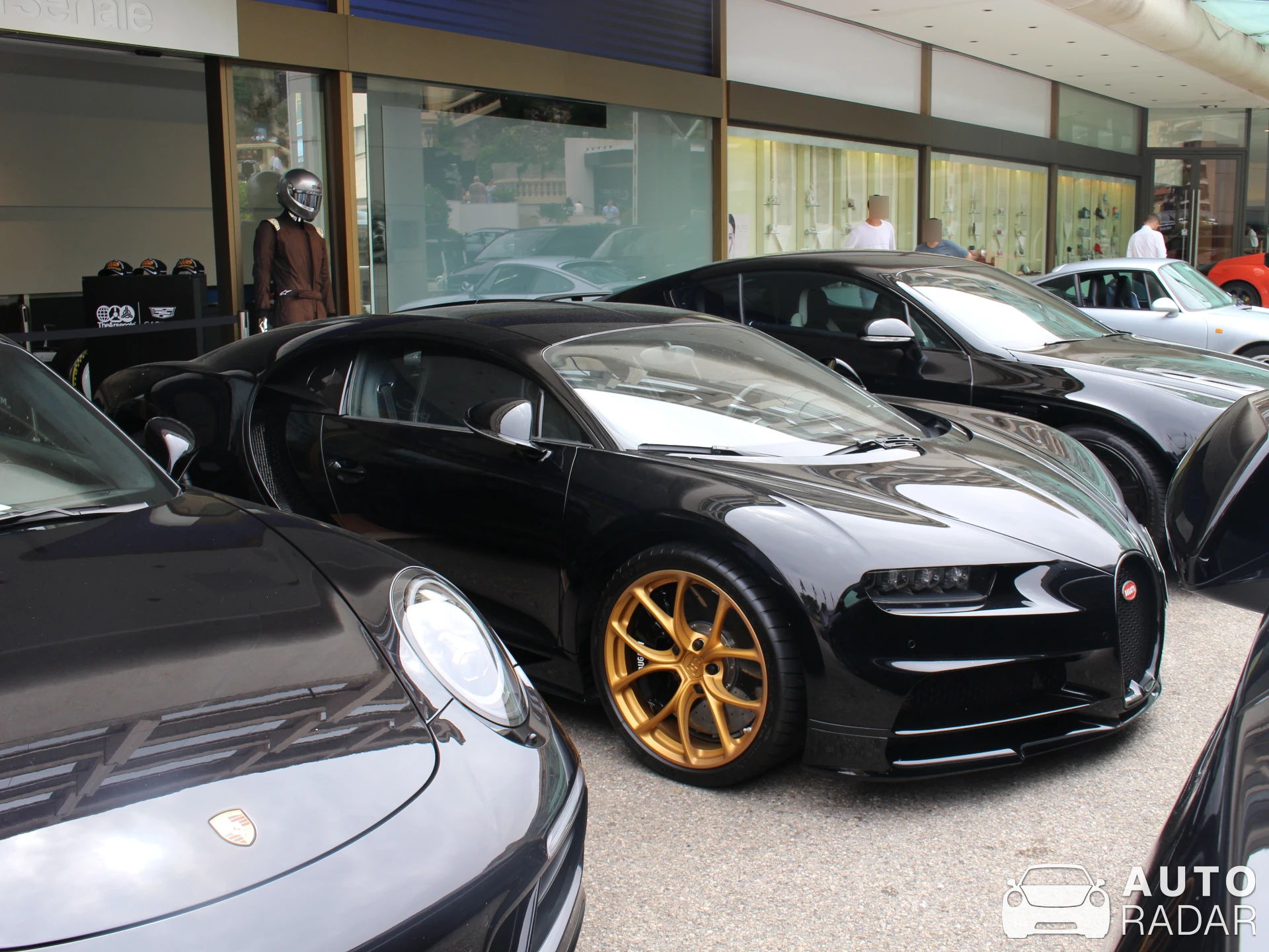 Bugatti Chiron spotted in Monaco