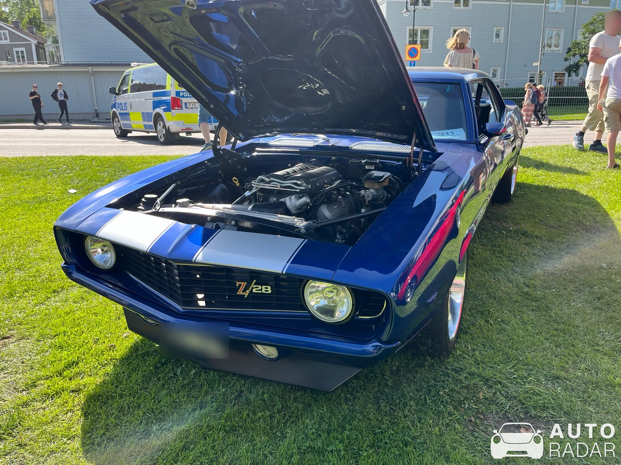 Chevrolet Camaro Z28 spotted in Norrtälje