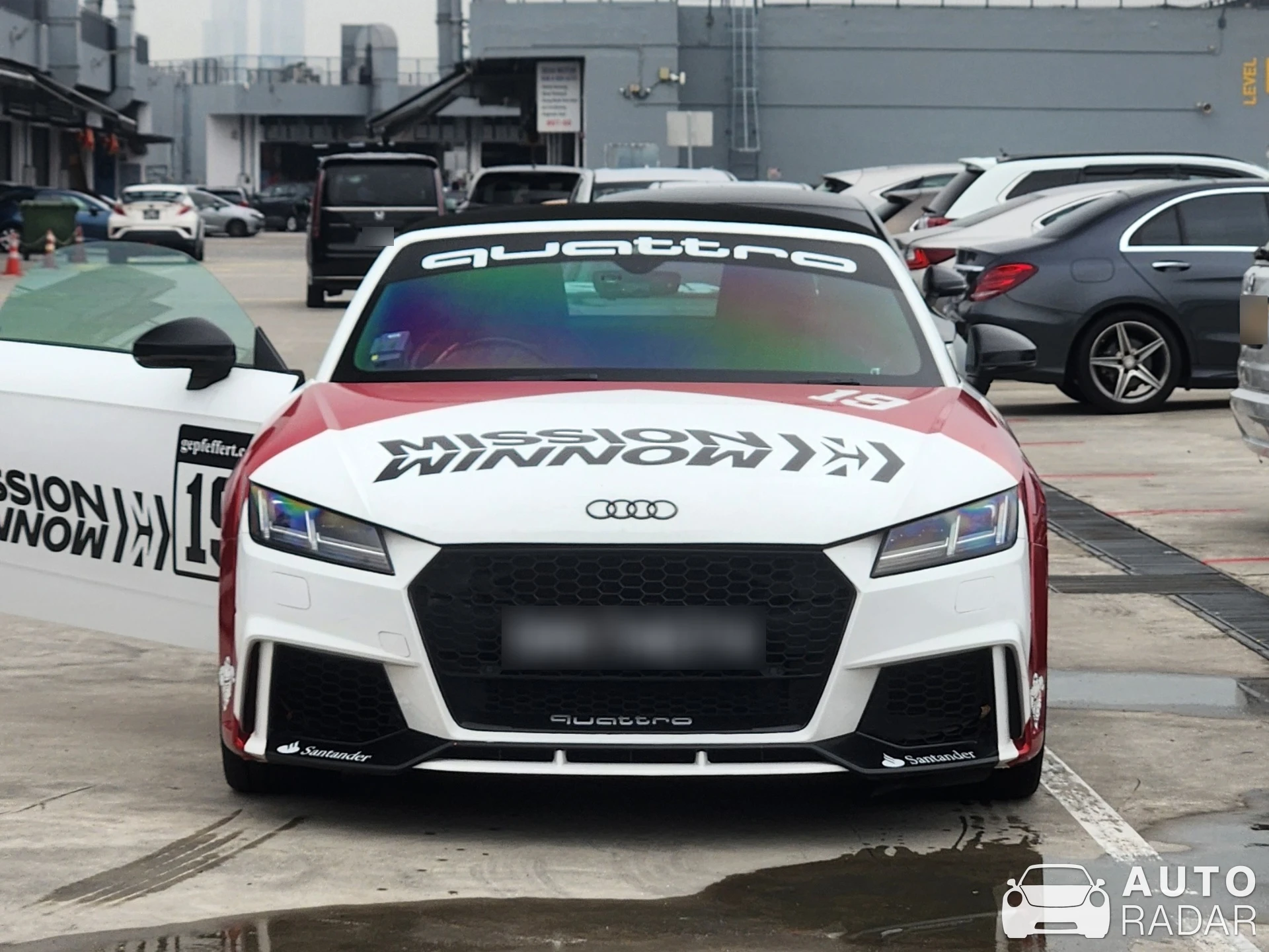 Audi TT Roadster spotted in Singapore