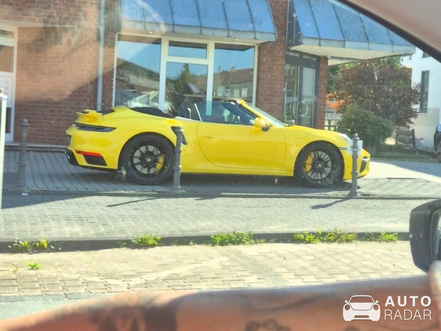 Porsche 992 Turbo S Cabriolet MkI spotted in Kreuztal