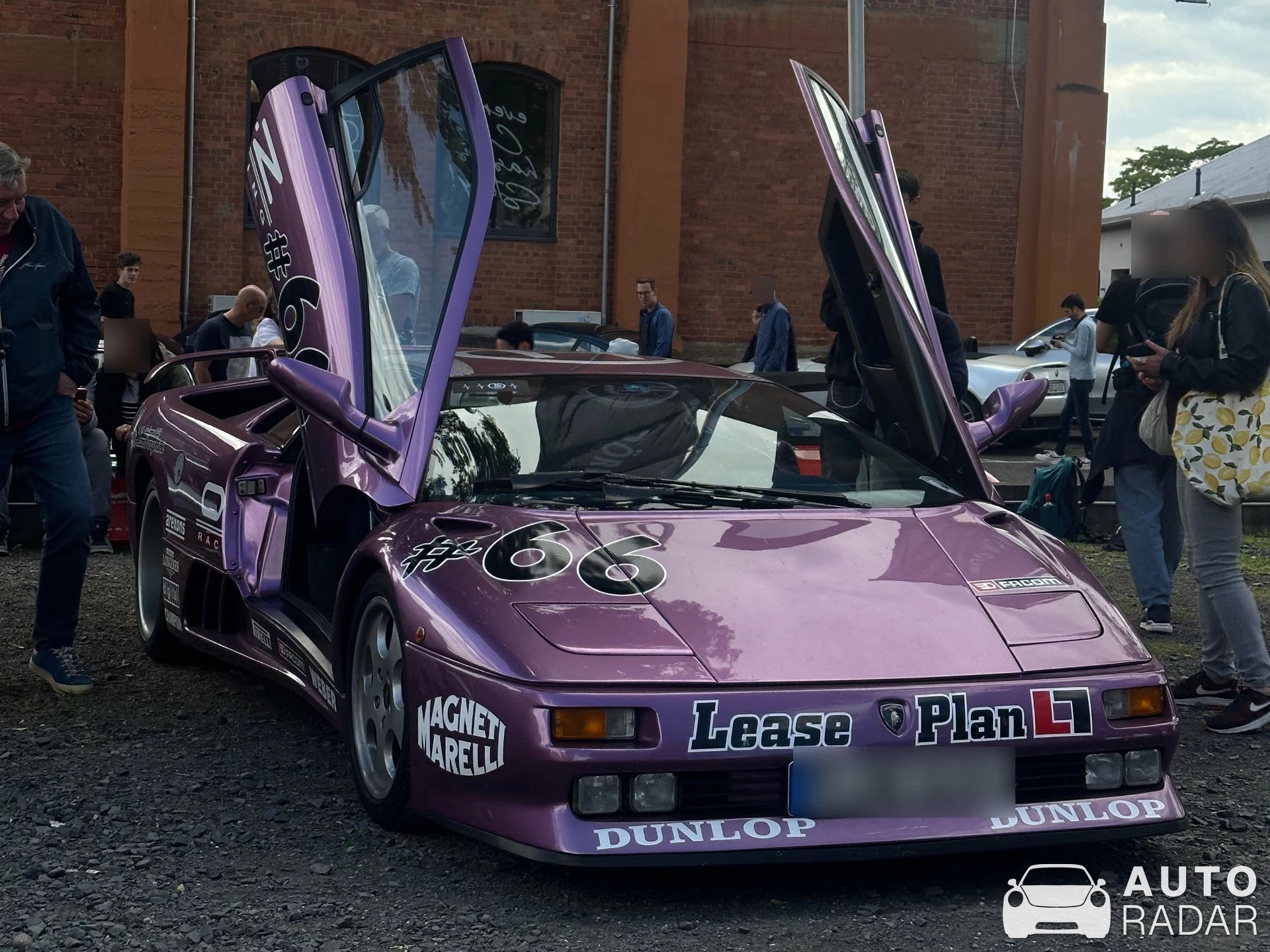 Lamborghini Diablo SE30 spotted in Frankfurt