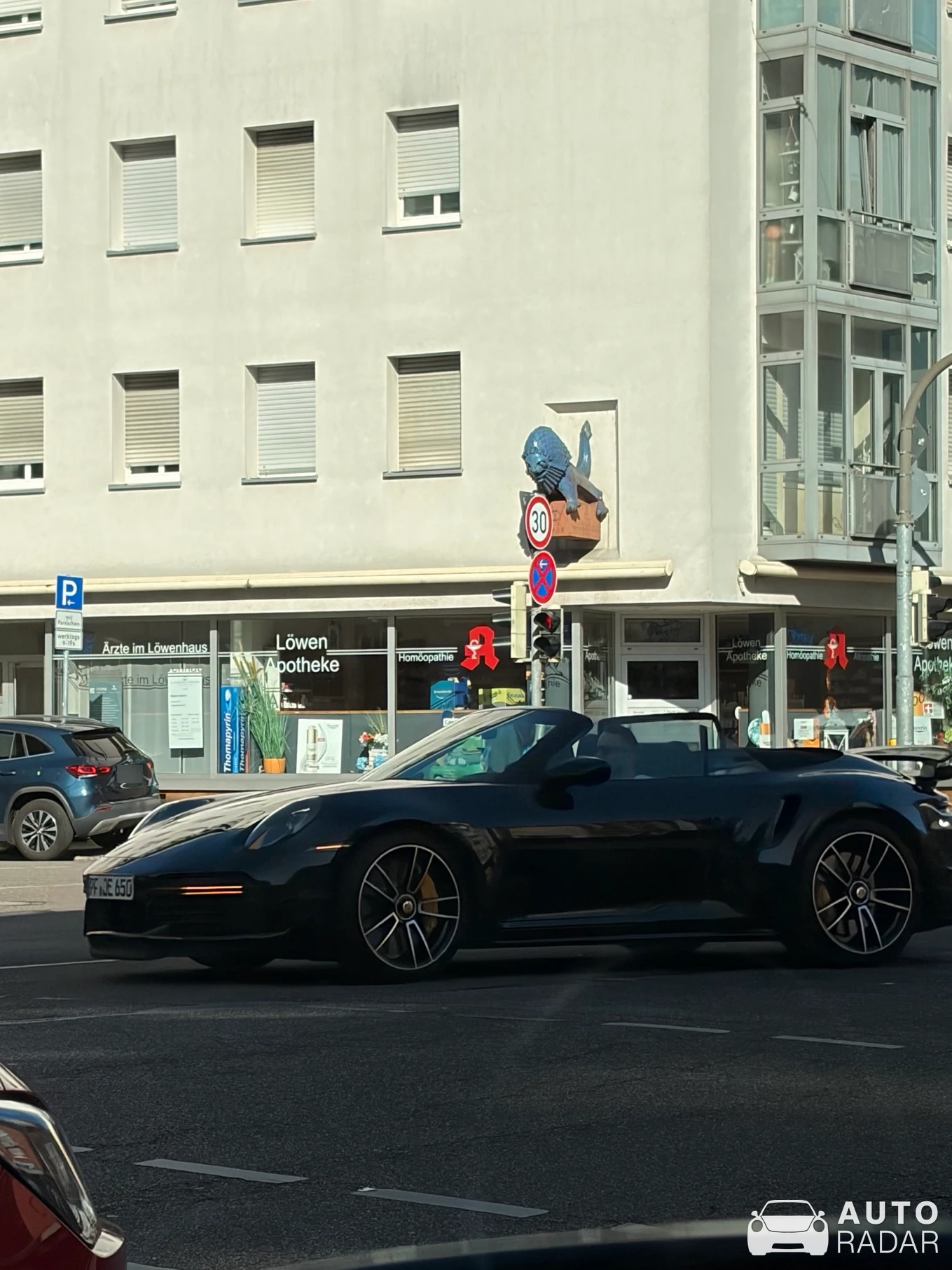 Porsche 992 Turbo Cabriolet MkI spotted in Pforzheim
