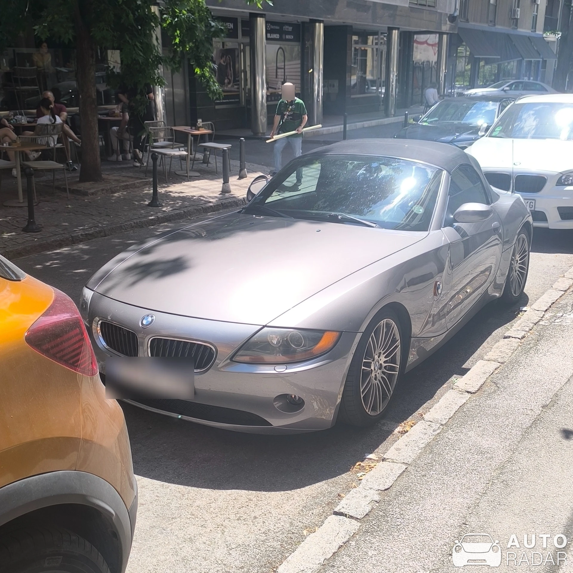 BMW Z4 spotted in Belgrade