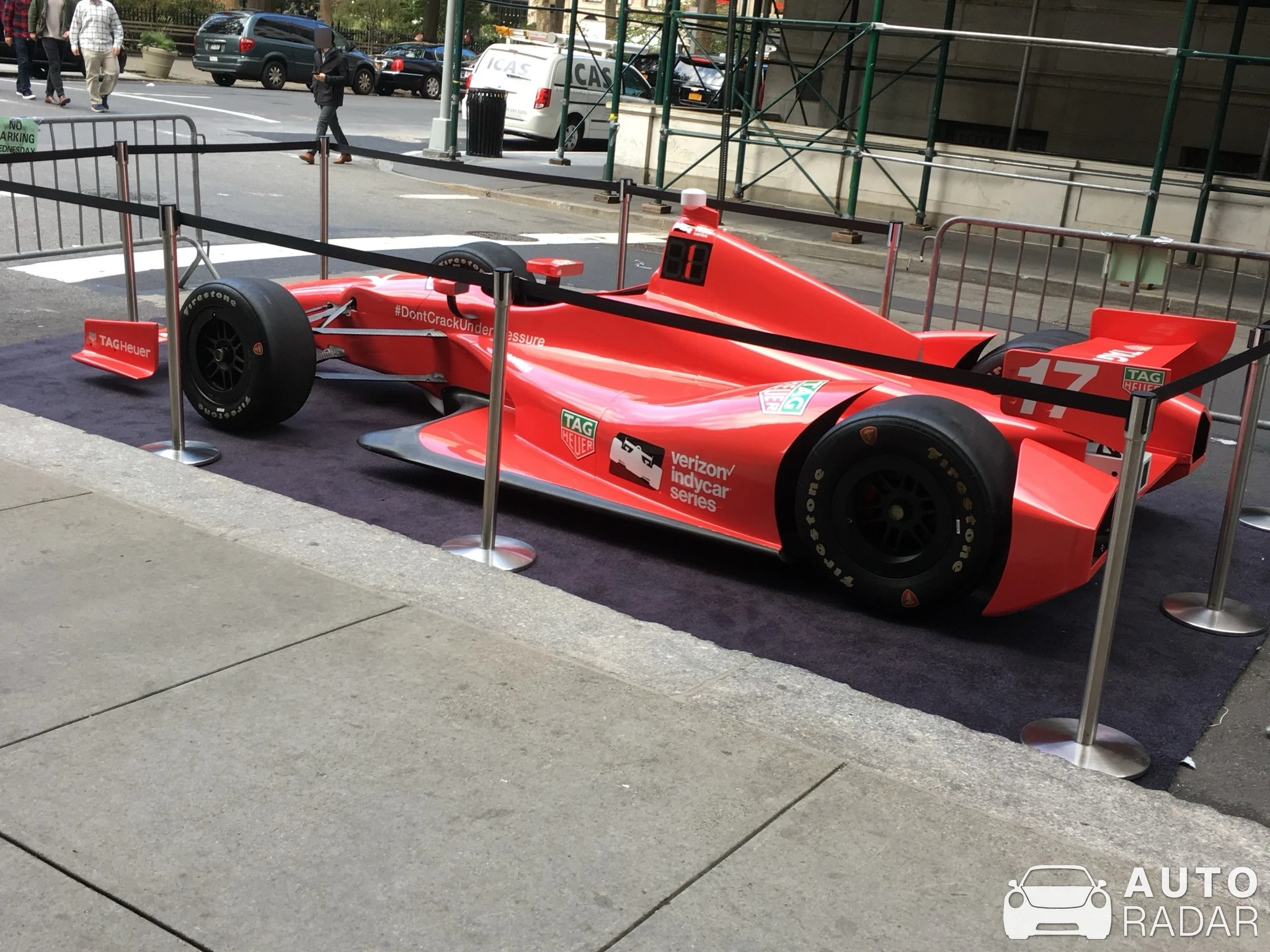 Dallara F312 spotted in New York