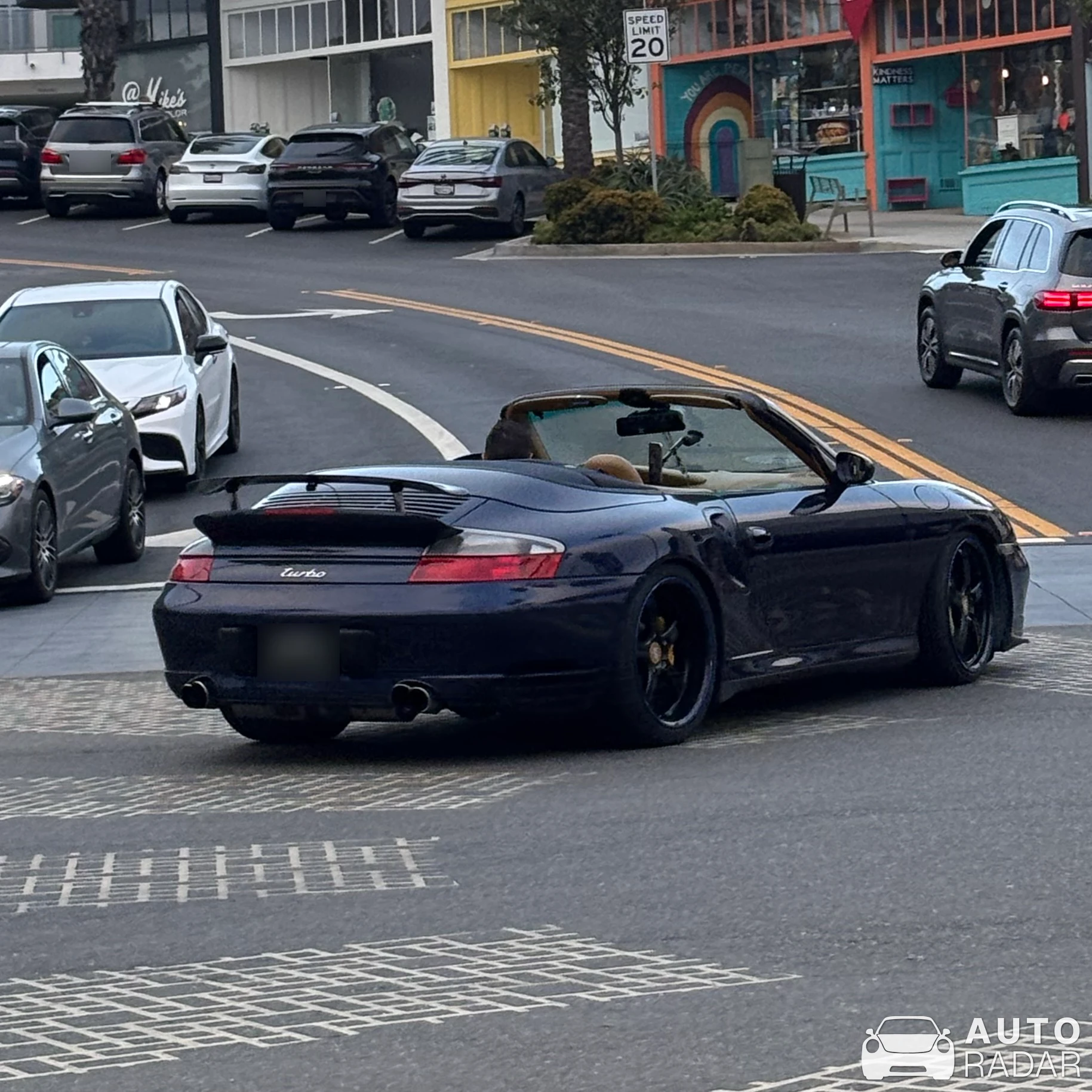 Porsche 996 Turbo Cabriolet spotted in Hermosa Beach
