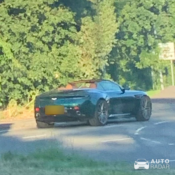 Aston Martin DBS Volante spotted in Swindon