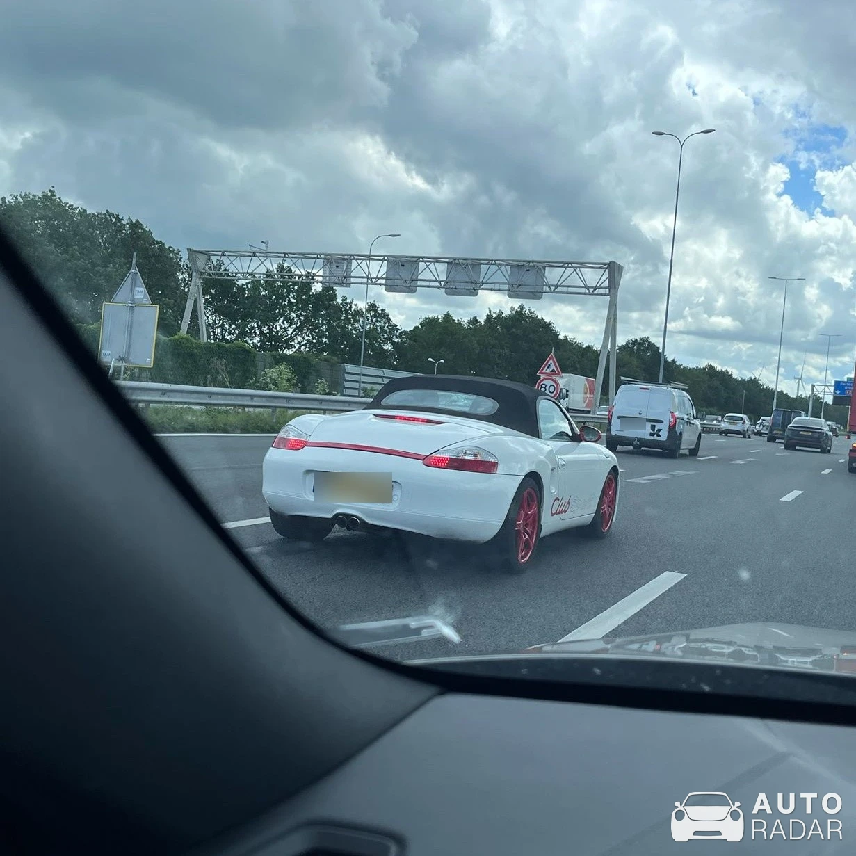 Porsche Boxster 986 clubsport spotted in Werkendam