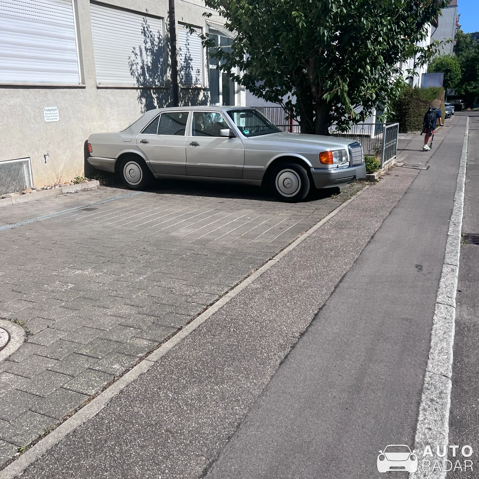 Mercedes-Benz S-Klasse W126 spotted in Fellbach