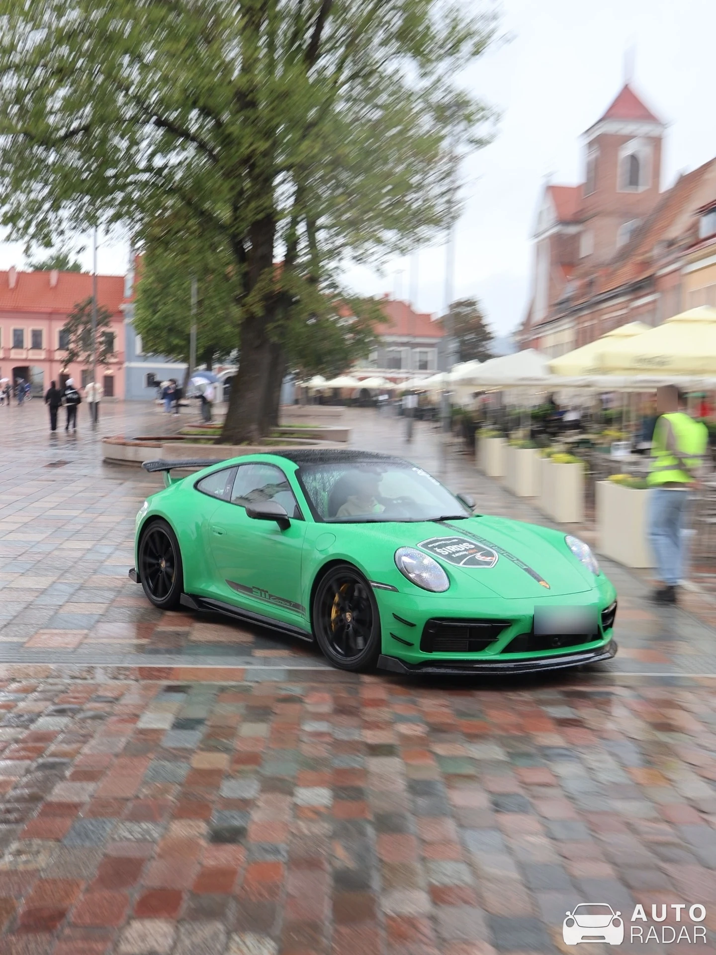 Porsche 992 Carrera T MkI spotted in Kaunas