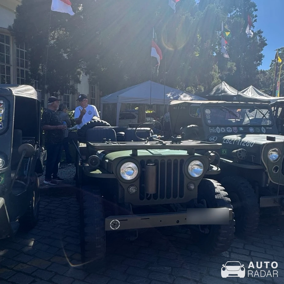 Jeep Willys MB spotted in Petrópolis