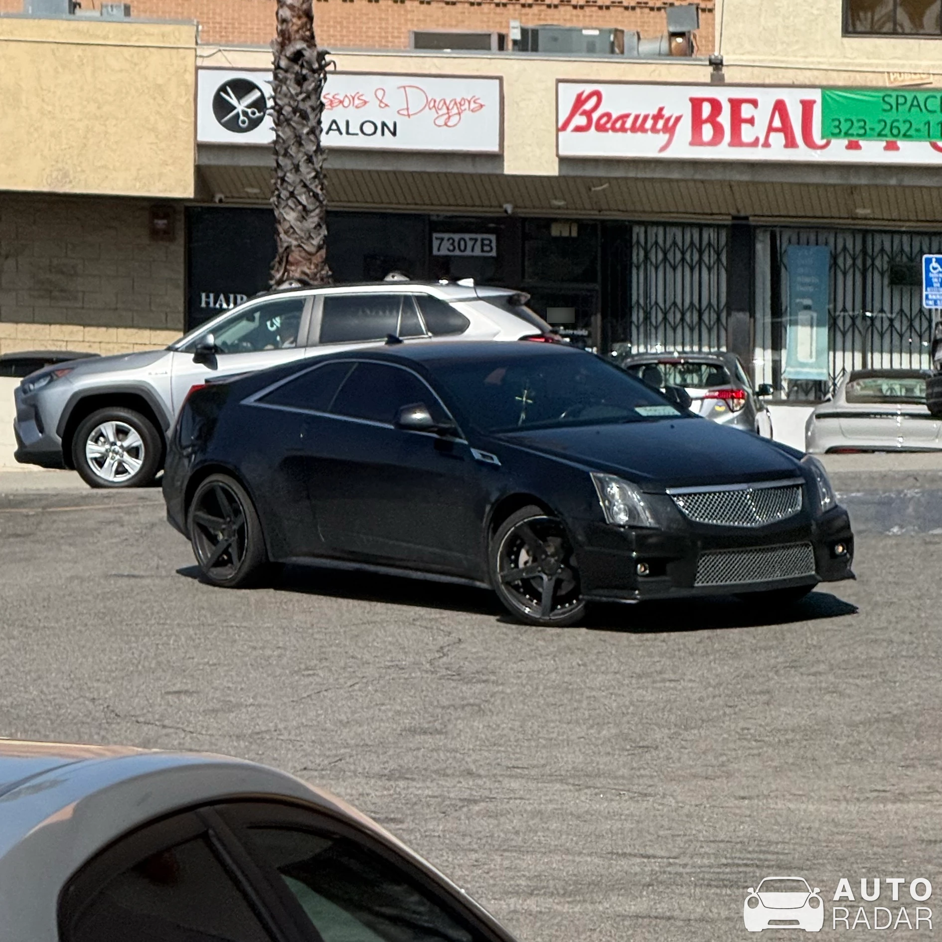 Cadillac CTS-V Coupé spotted in Los Angeles