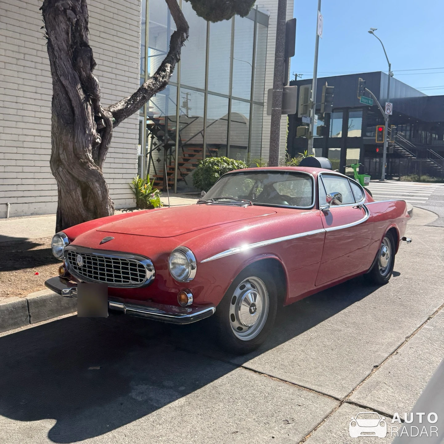 Volvo P1800 spotted in Beverly Hills