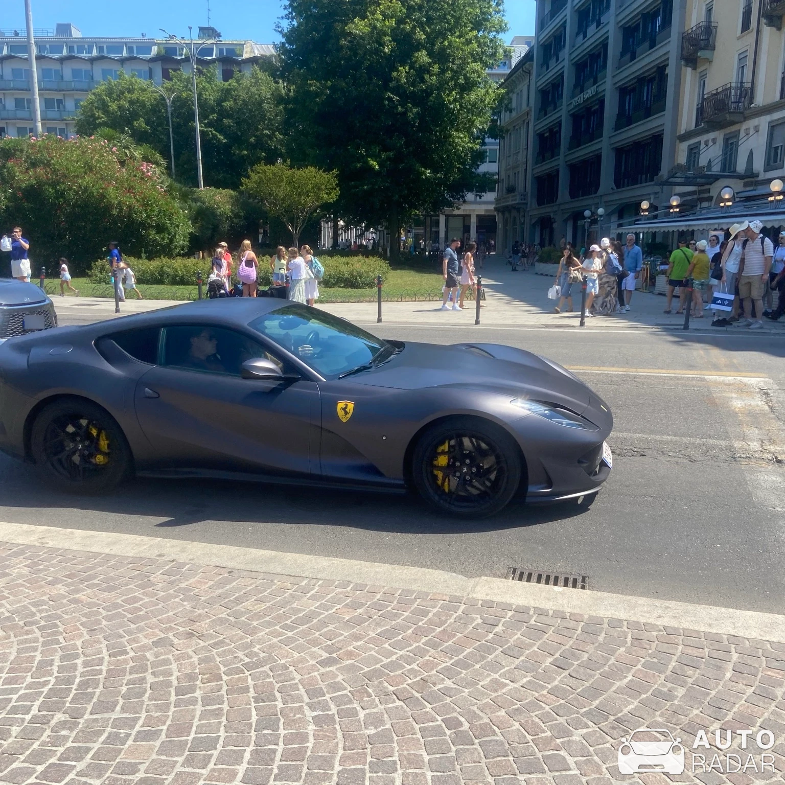 Ferrari 812 Superfast spotted in Cernobbio