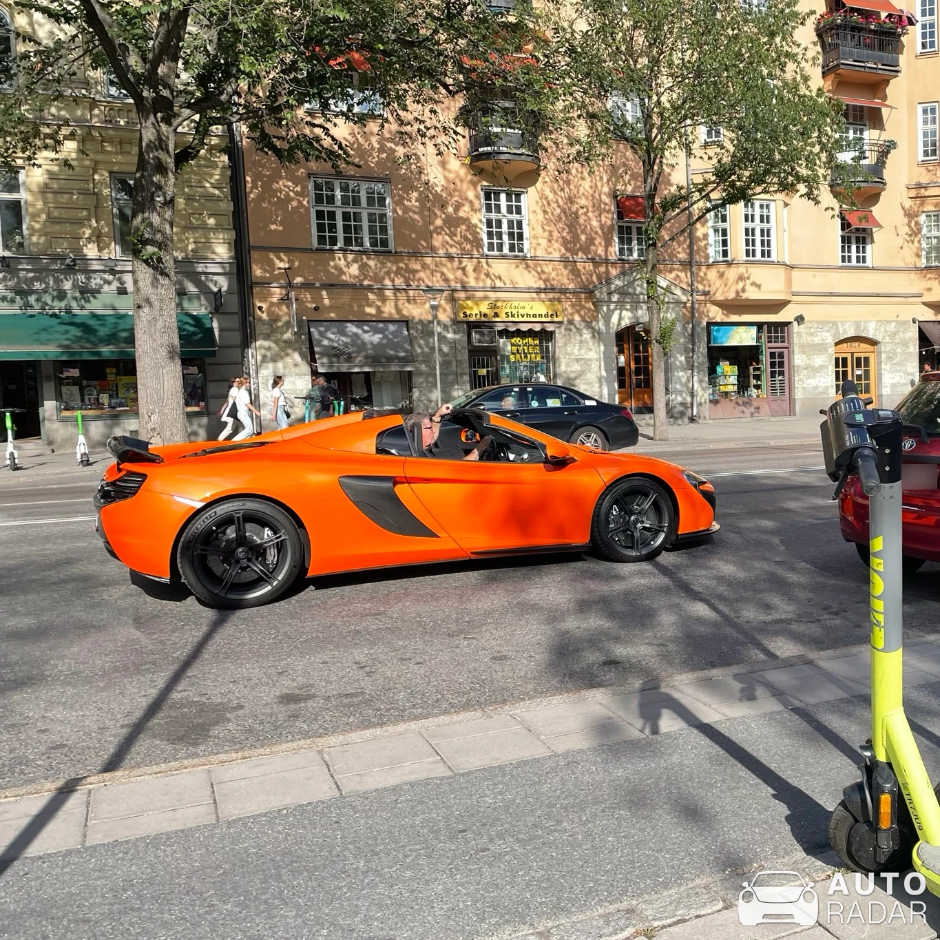 McLaren 650S Spider spotted in Stockholm