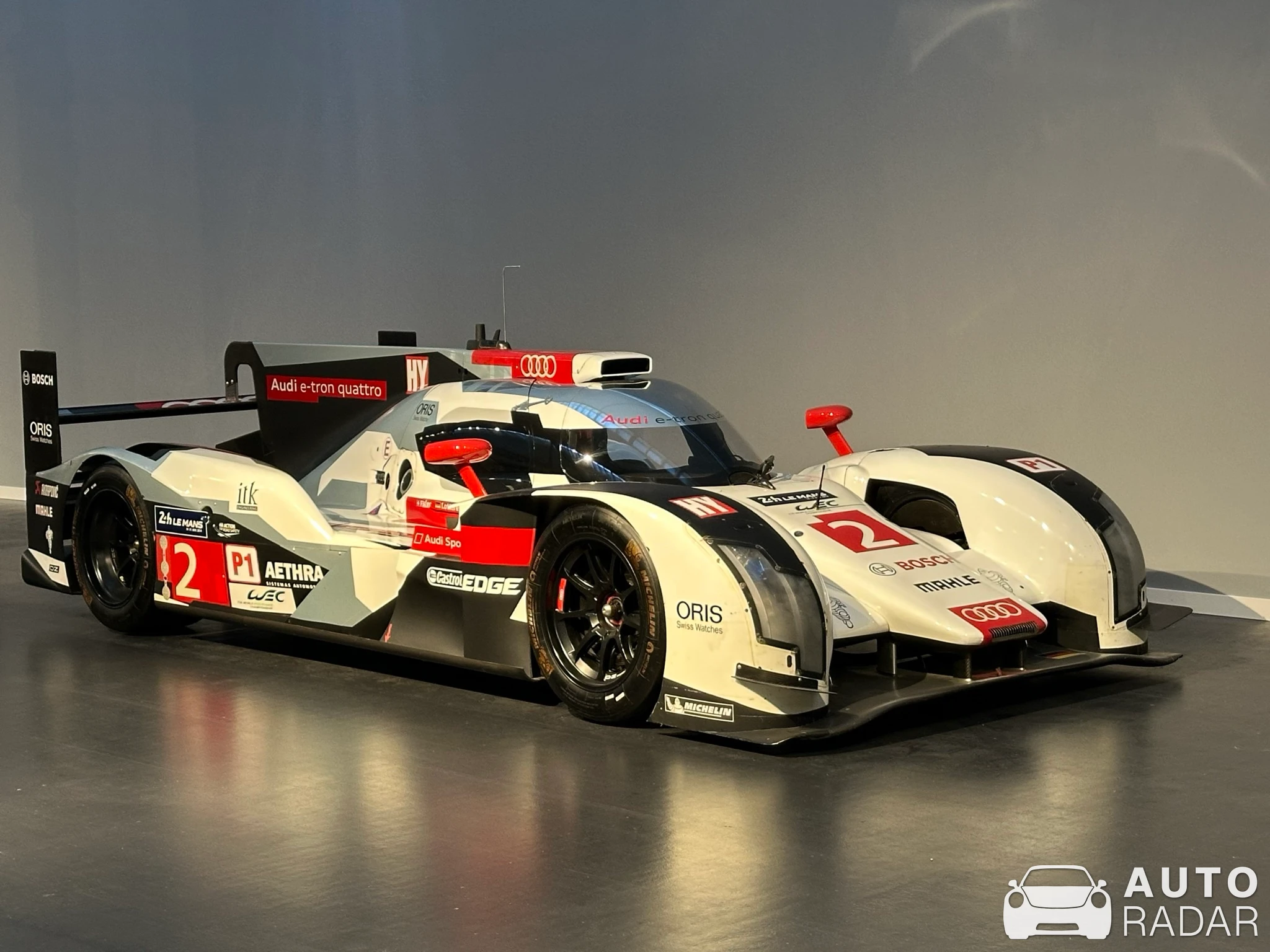 Audi R18 spotted in Mülhausen