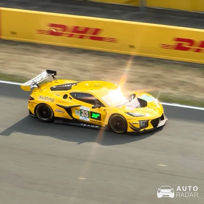 Chevrolet Corvette C8 Z06 GT3.R spotted in Le Mans