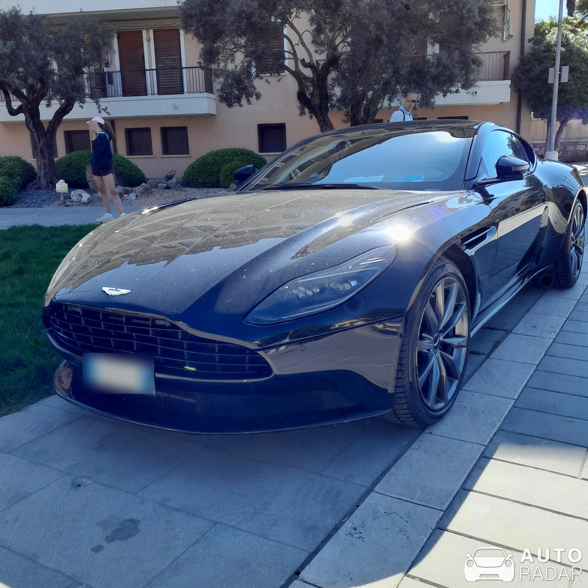 Aston Martin DB11 spotted in Grado