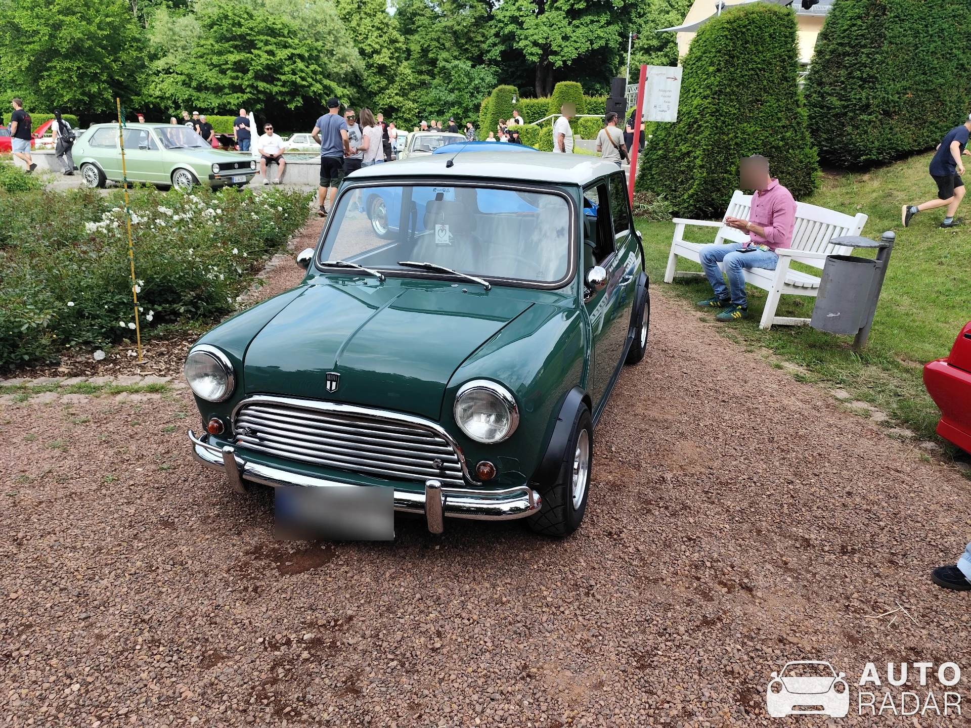 Austin Mini De Luxe spotted in Lichtenstein