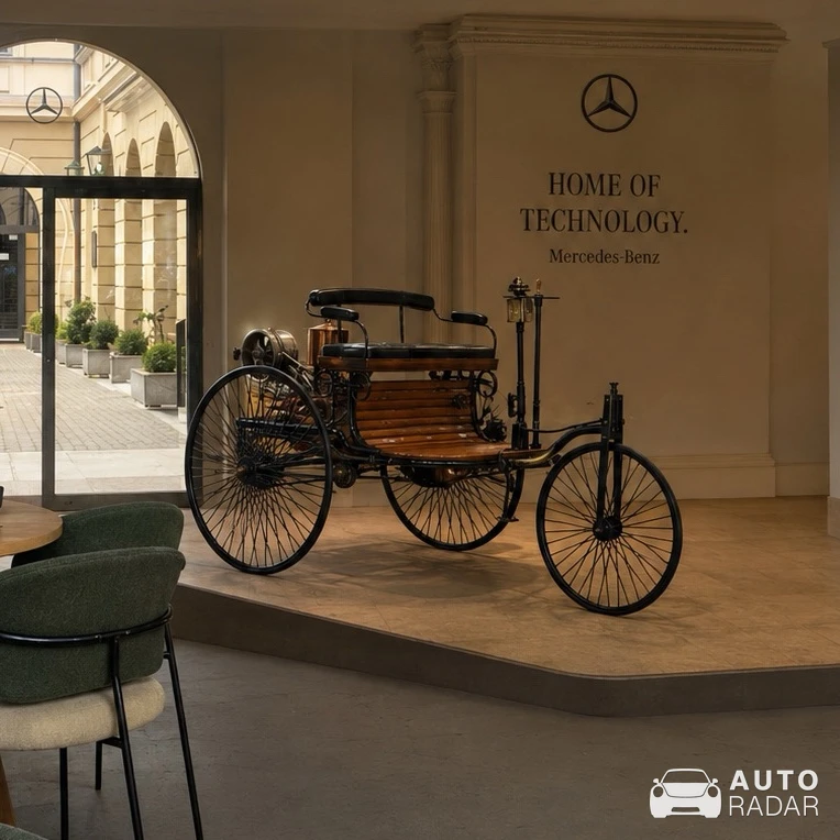 Mercedes Patent-Motorwagen spotted in München