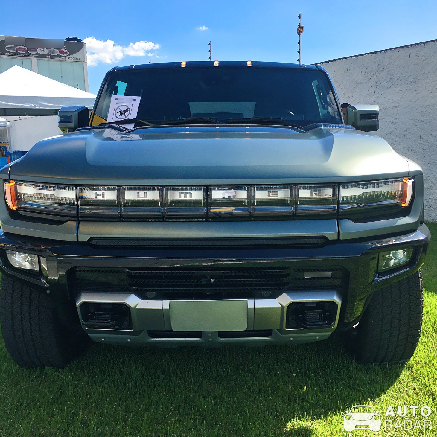 GMC Hummer EV spotted in Feira de Santana, Brazil