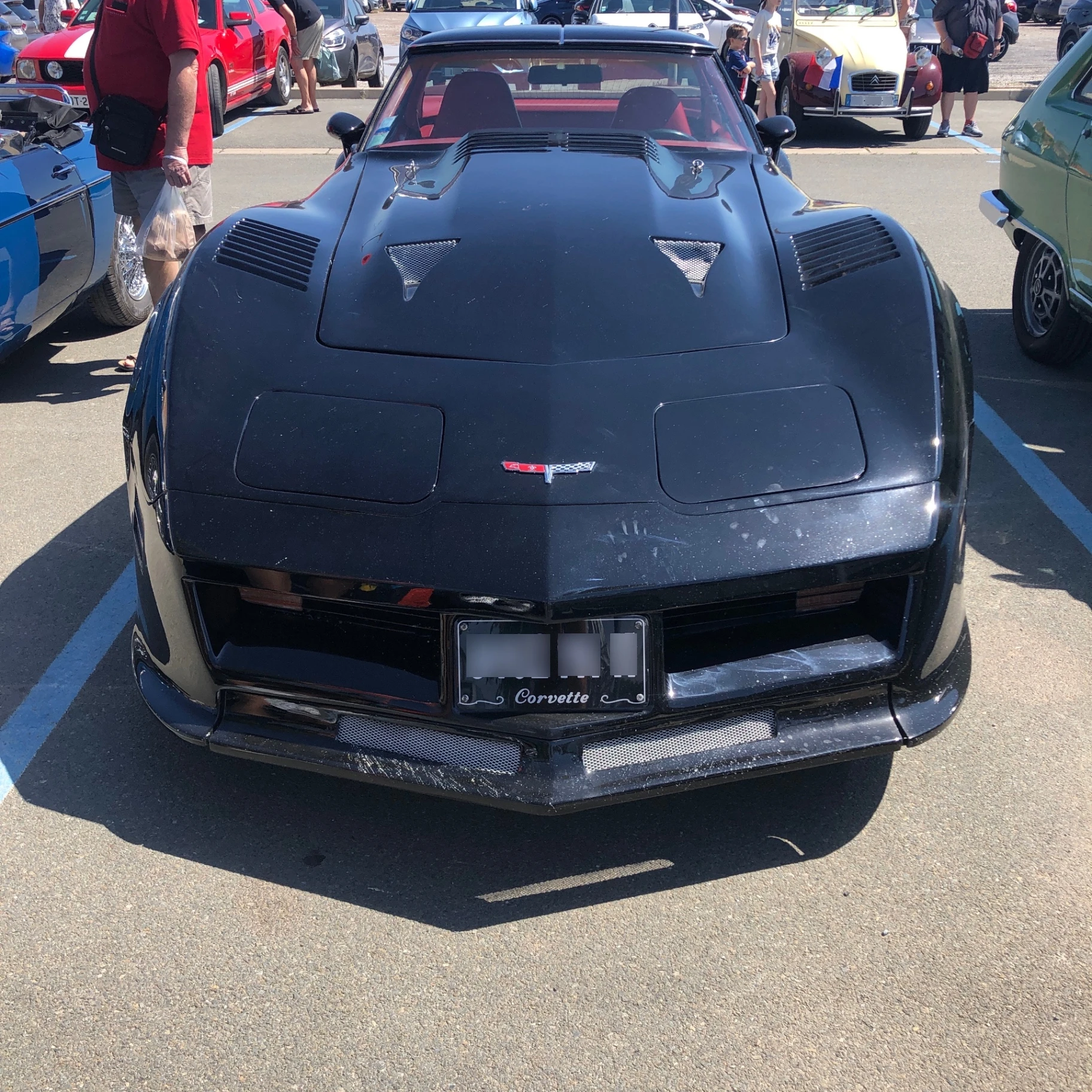 Chevrolet Corvette spotted in Fleury, France