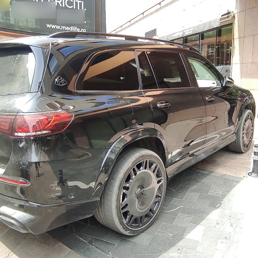 Mercedes Maybach Gls600 Brabus 800 spotted in Iași, Romania