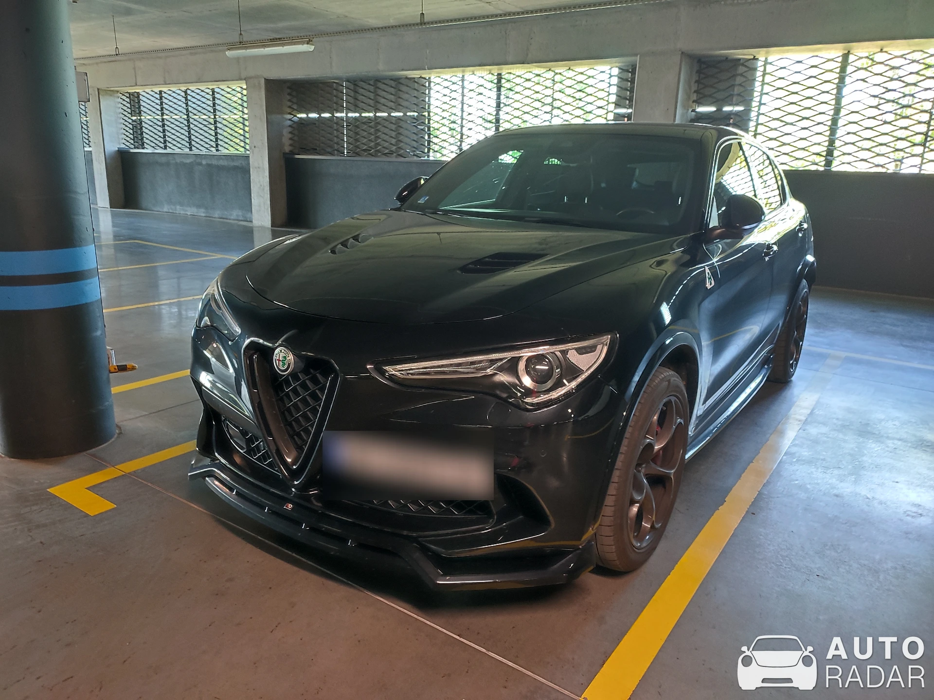 Alfa Romeo Stelvio Quadrifoglio spotted in Olsztyn