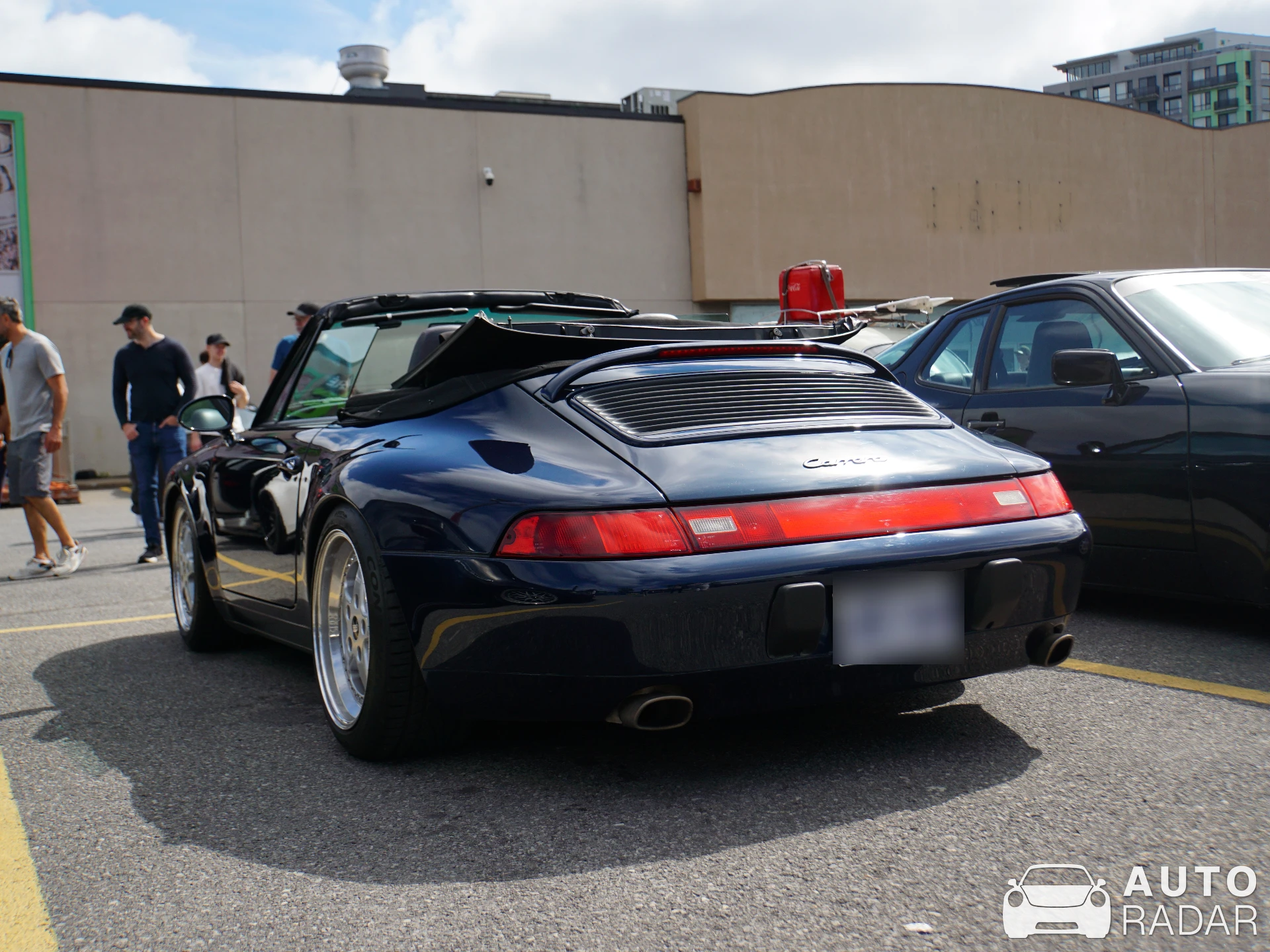 Porsche 993 Carrera Cabriolet spotted in Montréal