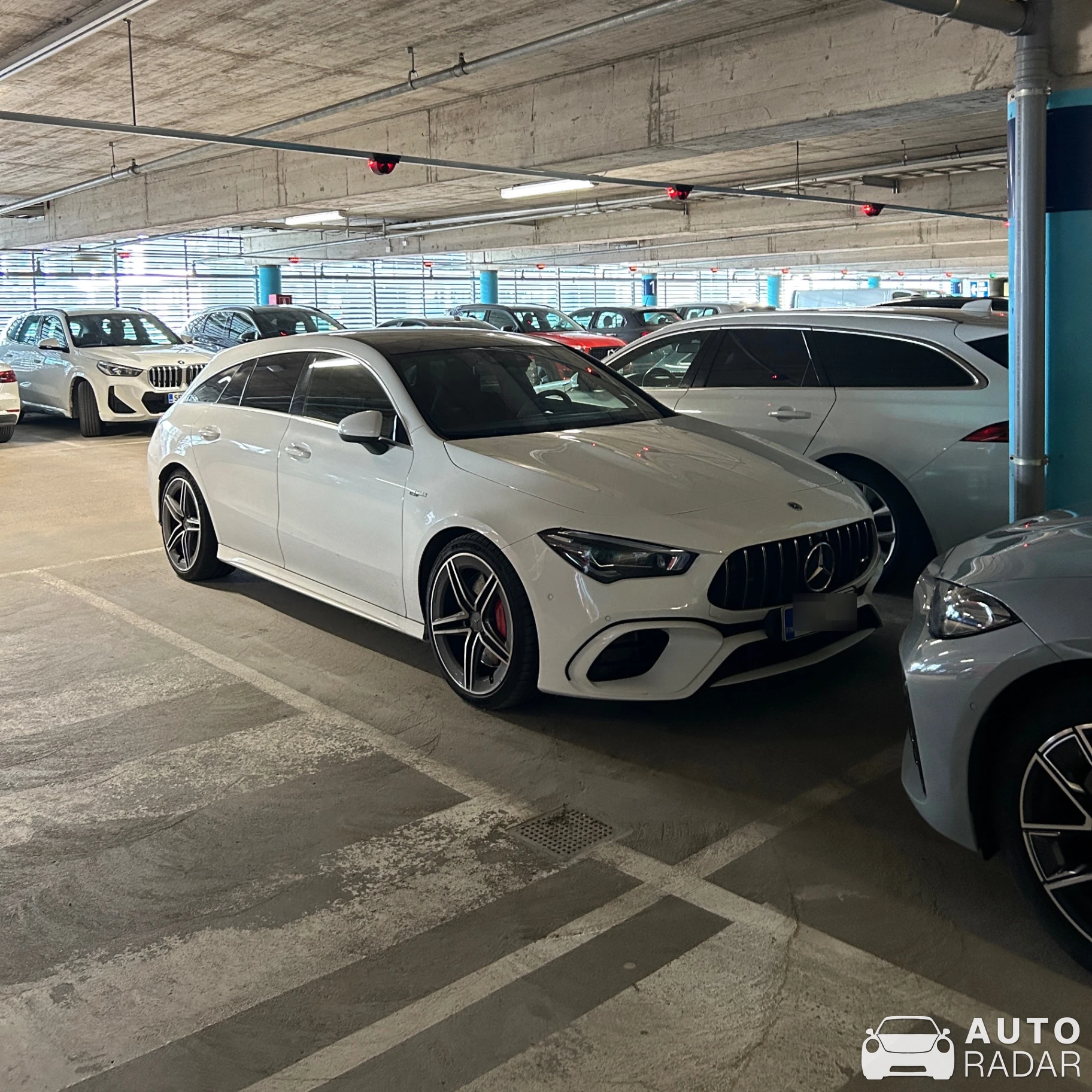 Mercedes-AMG CLA 45 S Shooting Brake X118 spotted in Vantaa, Finland