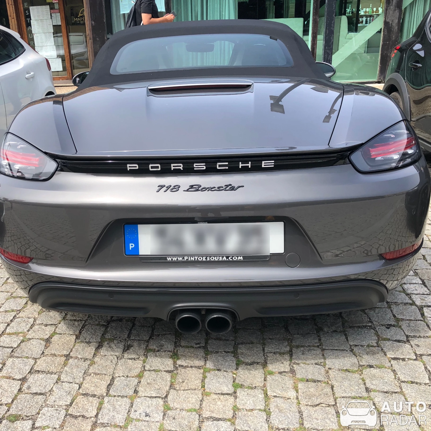 Porsche 718 Boxster spotted in Povoa de Varzim, Portugal