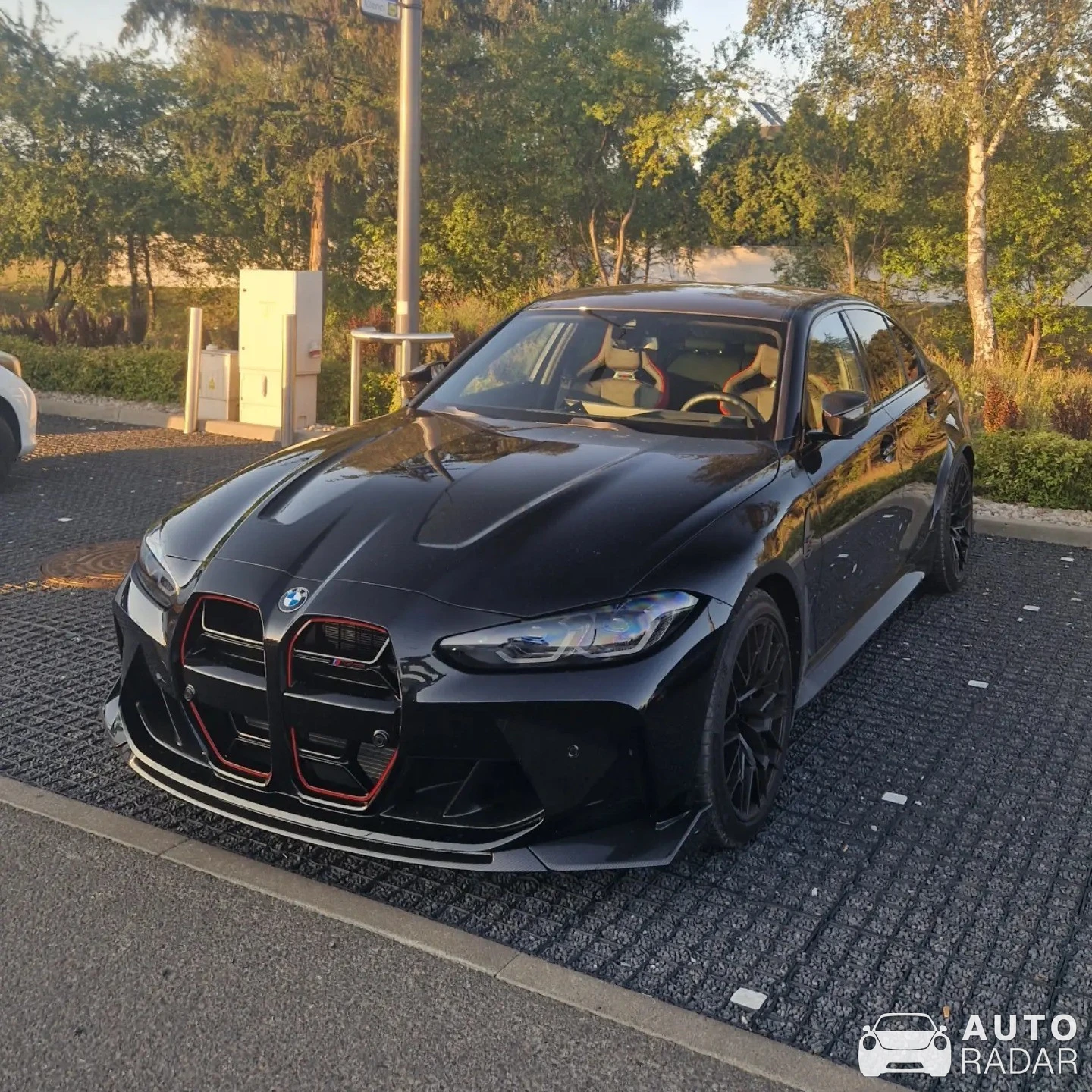 BMW M3 G80 CS spotted in Warszawa, Poland