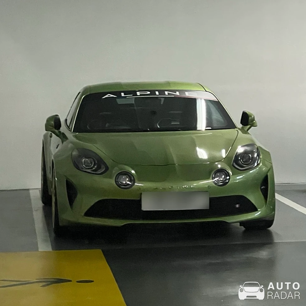 Alpine A110 Pure spotted in Singapore