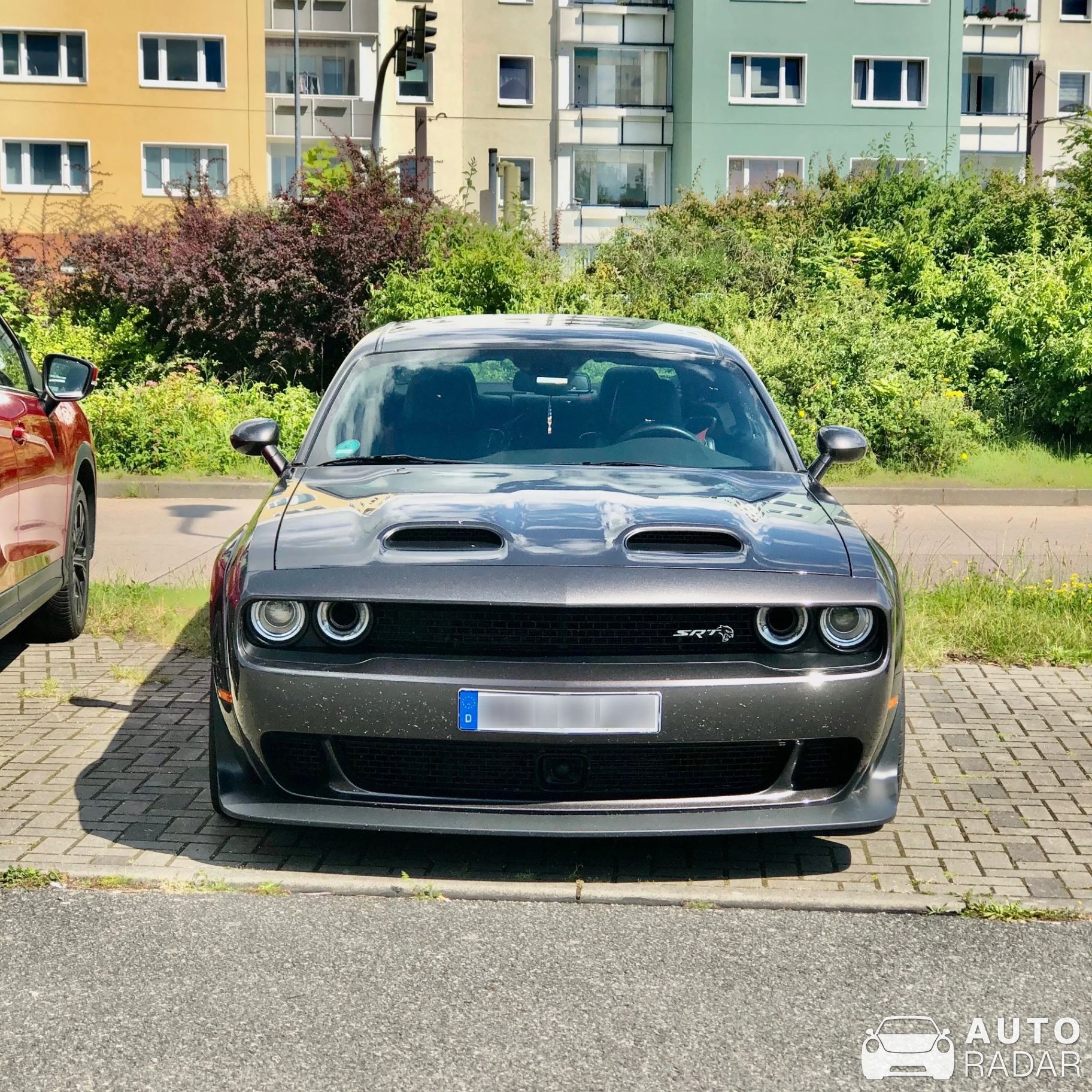 Dodge Challenger SRT Hellcat spotted in Rostock, Germany