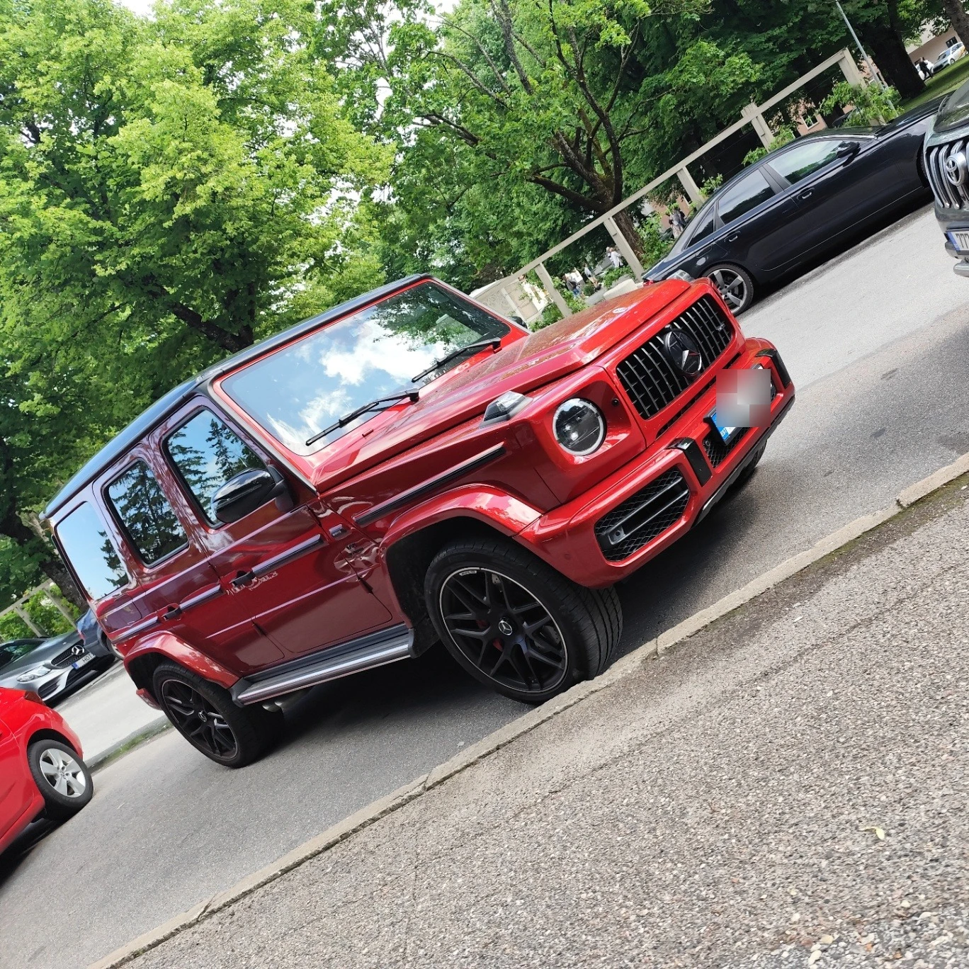 Mercedes-AMG G 63 W463 2018 spotted in Pärnu, Eesti