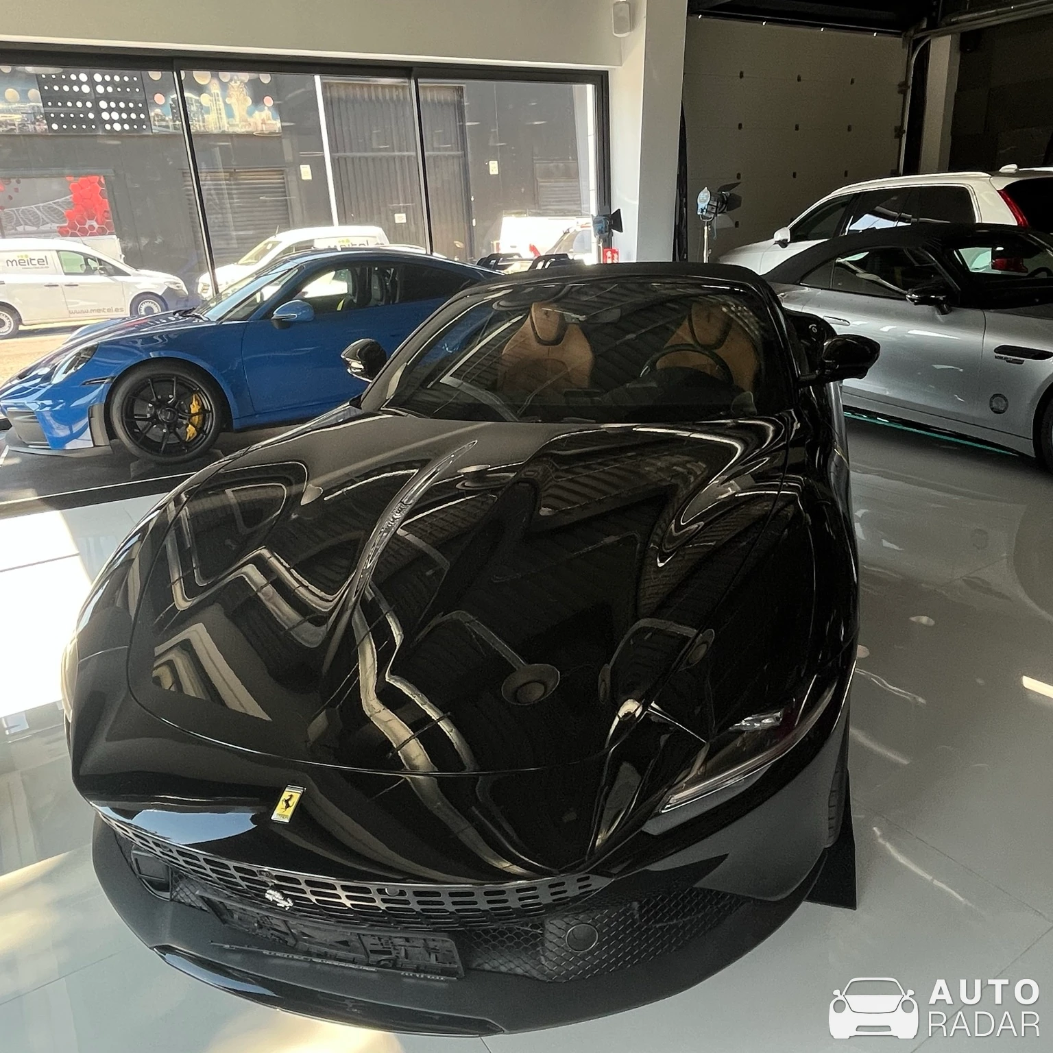 Ferrari Roma Spider spotted in Granada