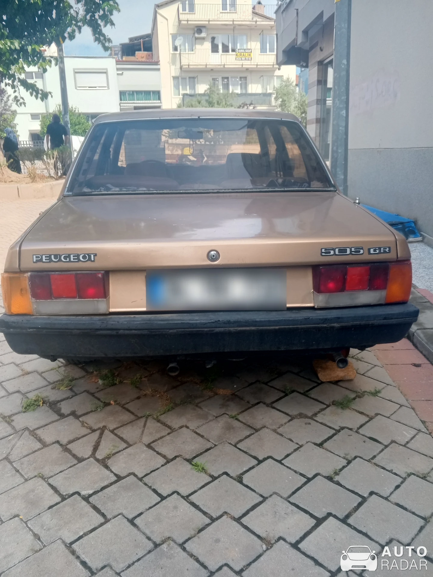 Peugeot 505 spotted in Pamukkale, Türkiye
