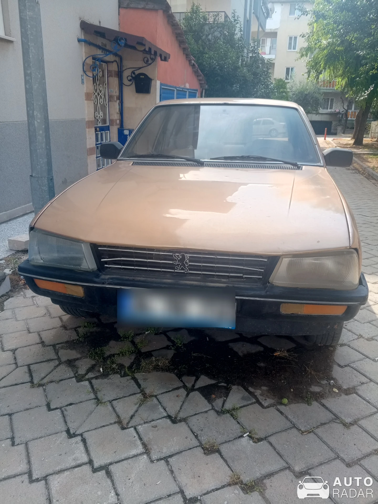 Peugeot 505 spotted in Pamukkale