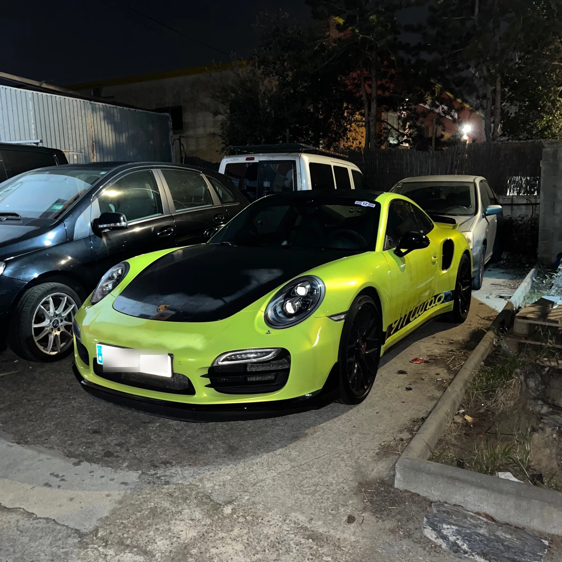 Porsche 991 Turbo MkI spotted in Barberà del Vallès, Spain