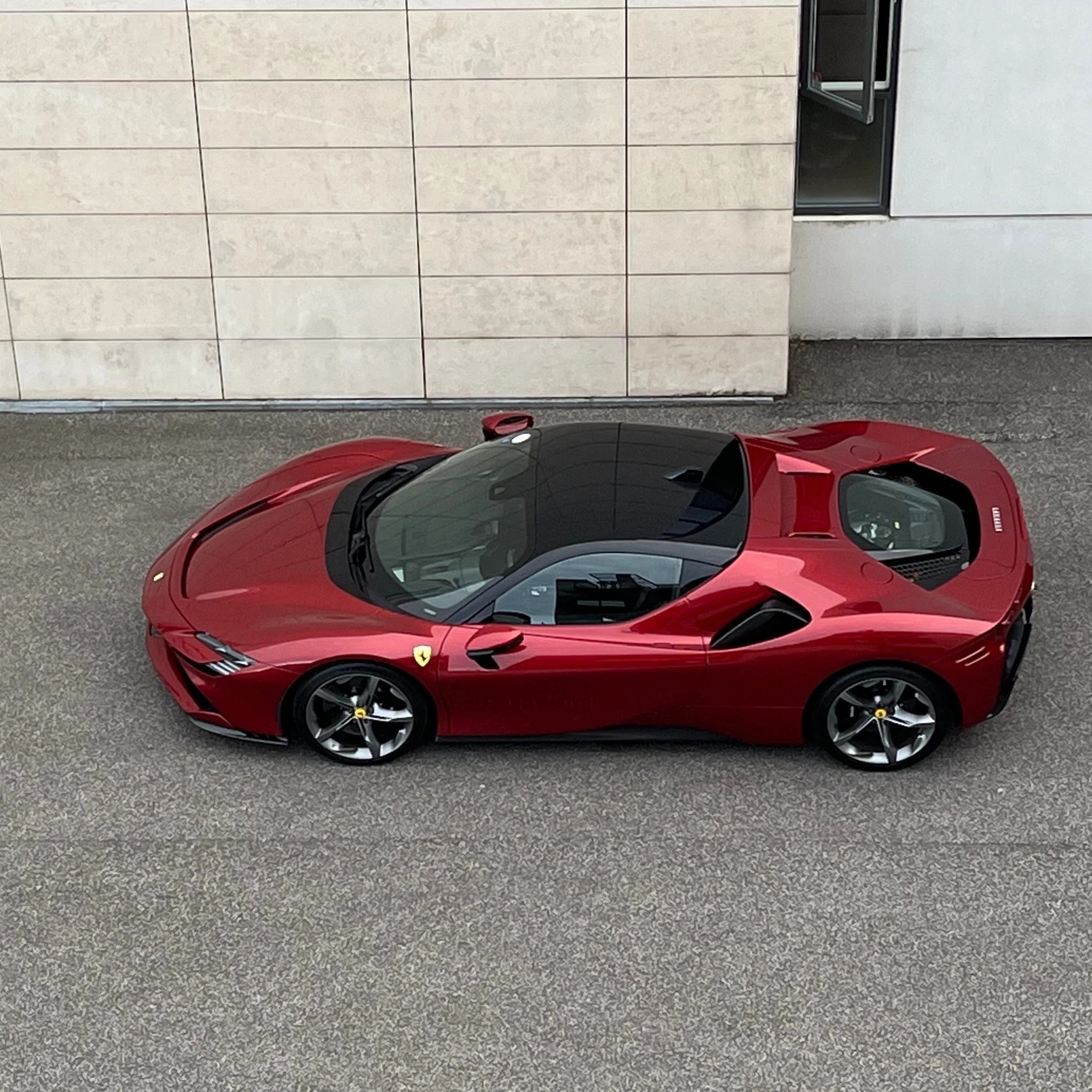 Ferrari SF90 Stradale spotted in Aarhus, Denmark