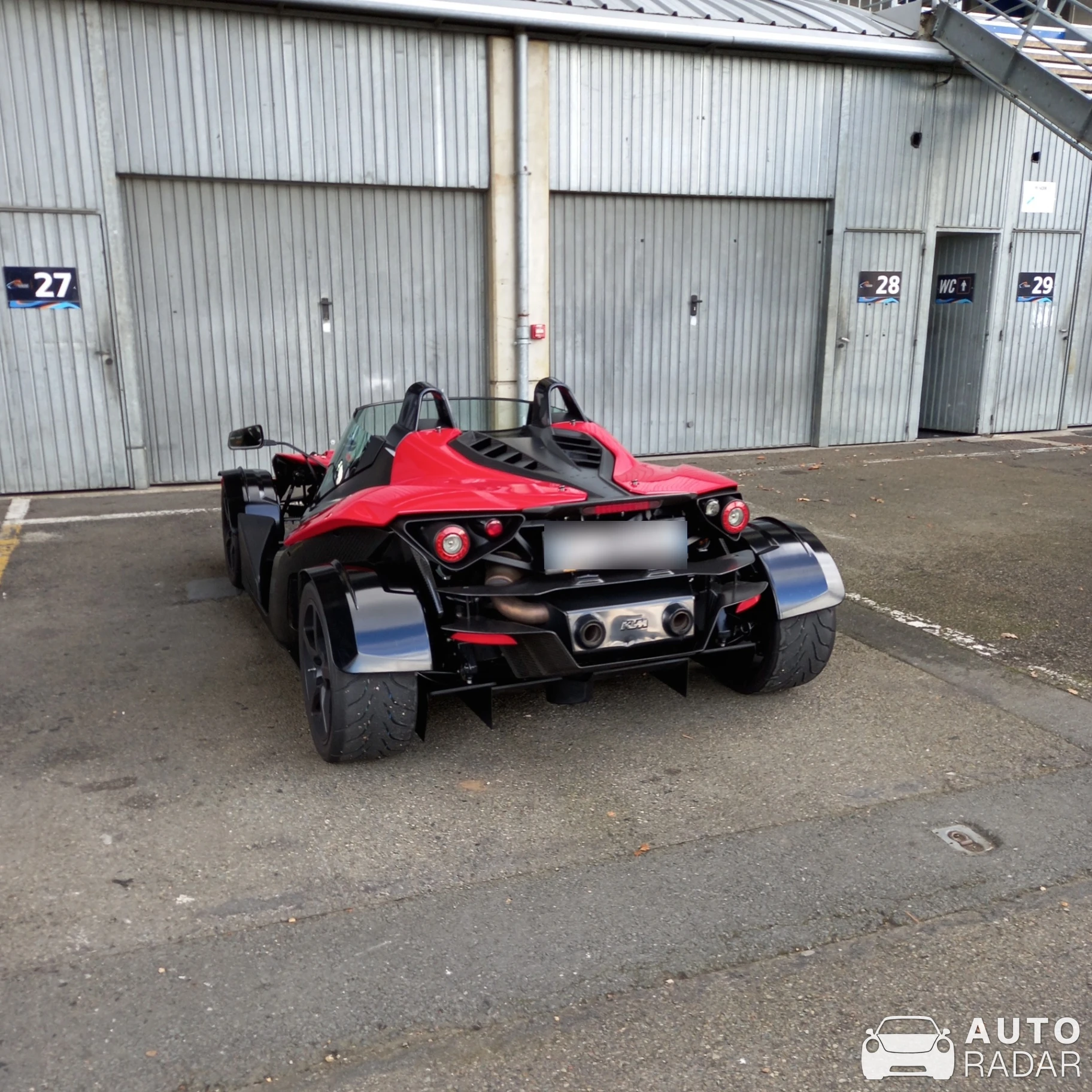 KTM X-Bow R spotted in Le Mans, France