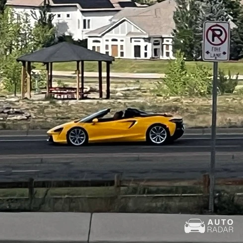 McLaren Artura Spider spotted in Arvada