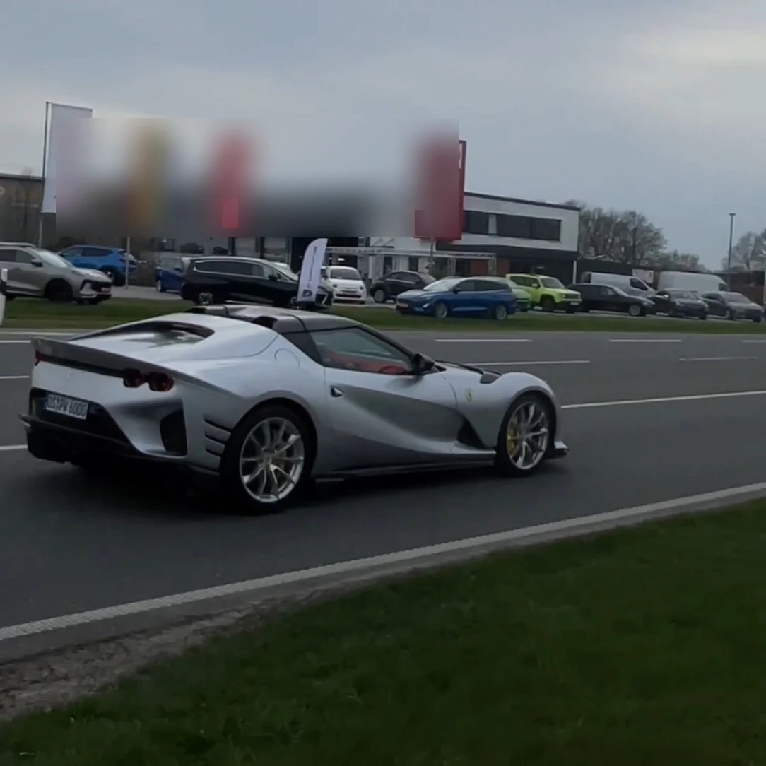Ferrari 812 Competizione spotted in Neuenhaus, Deutschland