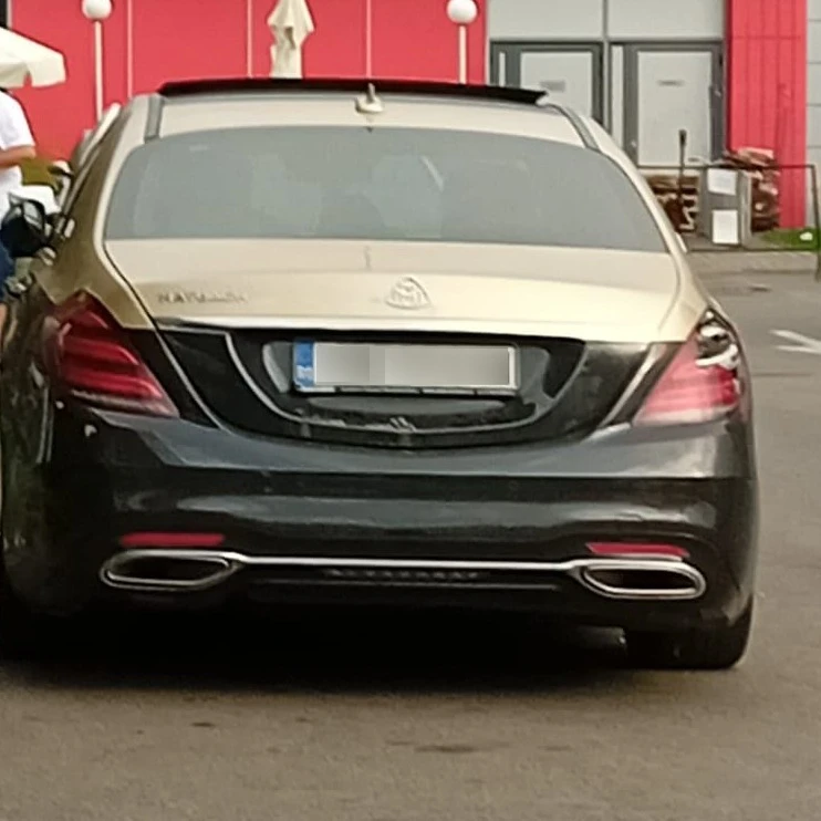 Mercedes-Maybach S 600 spotted in Oradea, Romania
