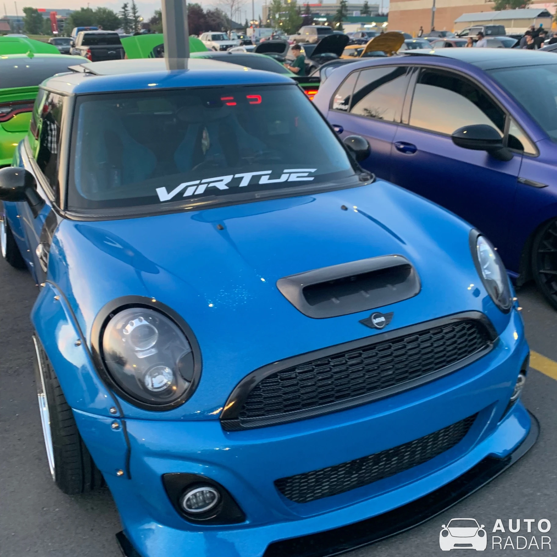 Mini Cooper SE 2024 spotted in Calgary, Canada
