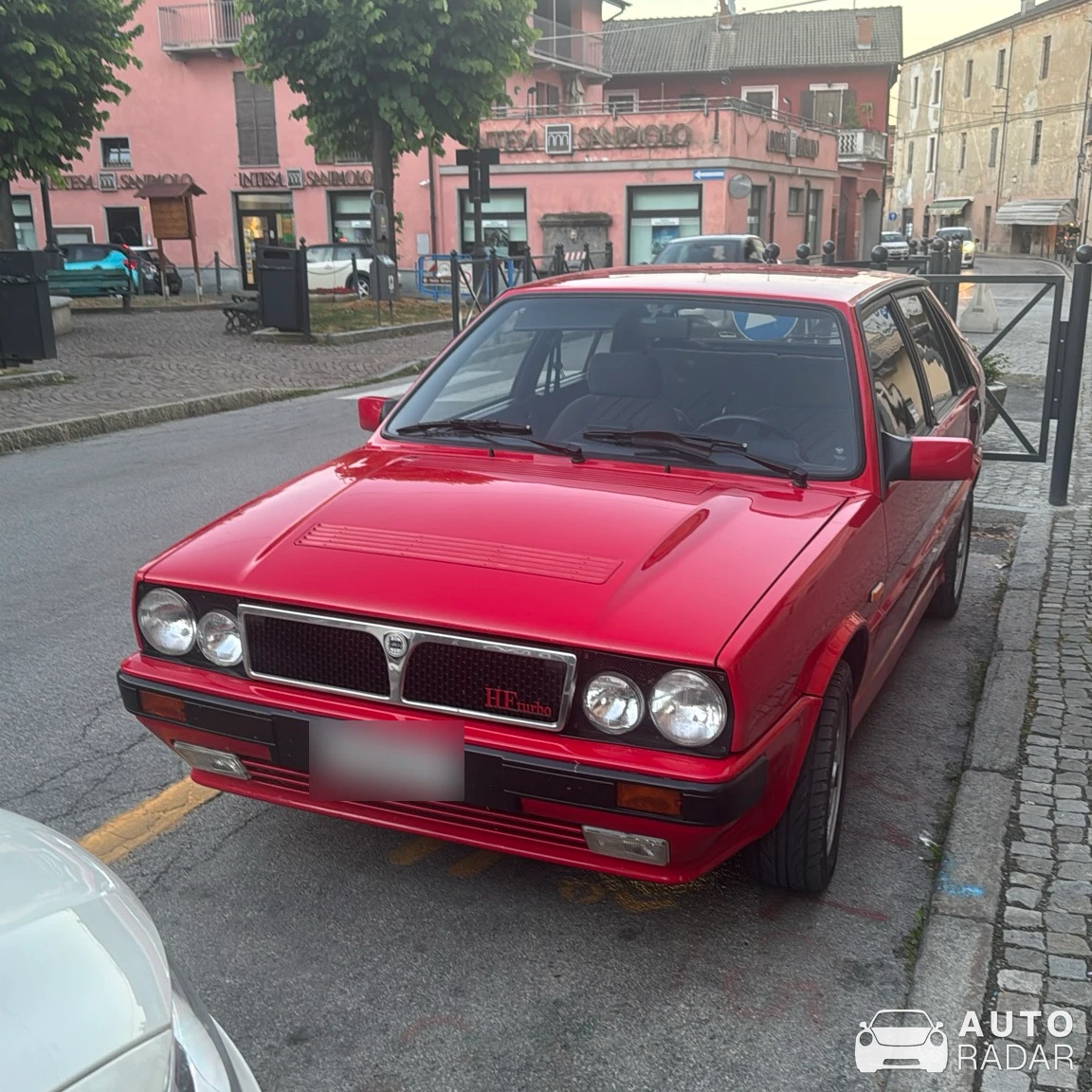 Lancia Delta HF Turbo Rallye spotted in Caraglio