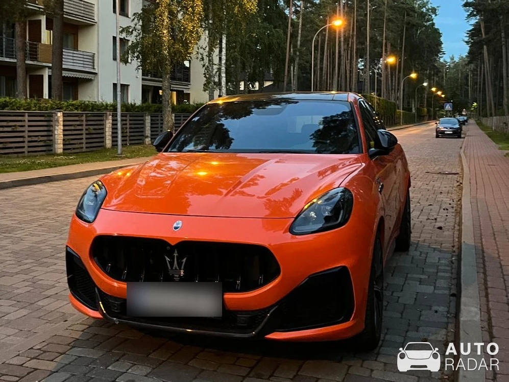 Maserati Grecale Trofeo spotted in Jūrmala